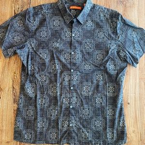 Tori Richard Short-Sleeved Button-Down, Size L
